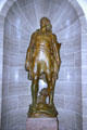 Meriwether Lewis statue at Missouri State Capitol. Jefferson City, MO.