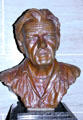 Artist Thomas Hart Benton bust by William J. Williams at Missouri State Capitol. Jefferson City, MO.