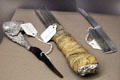 Prisoner-made confiscated weapons at 1859 Jail Museum. Independence, MO.