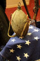 Civil War canteen at 1859 Jail Museum. Independence, MO.