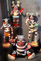 Hopi hano clowns at Museum of Anthropology of University of Missouri. Columbia, MO.
