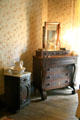 Antique dressers in bedroom of Manship House. Jackson, MS.