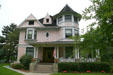 Wrap-around porch of Ignatius D. O'Donnell house. Billings, MT.