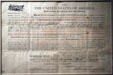Homestead deed signed by President Theodore Roosevelt on March 22, 1906, at Montana Historical Society museum. Helena, MT.