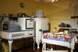 Farm kitchens at Montana Historical Society museum. MT.