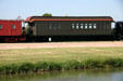 Passenger rail coach at Stuhr Museum. Grand Island, NE.