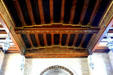 Ceiling of Unicameral legislative chamber Nebraska State Capitol. Lincoln, NE.