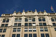 Upper stories detail of Lincoln Benefit Life Building. Lincoln, NE.