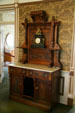 Sideboard in dining room at Scout's Rest. North Platte, NE.