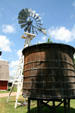 Windmill & water tower at Lincoln County Historical Museum. North Platte, NE.