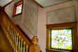 Original stairwell of Fredricksen House at County Historical Museum. North Platte, NE.