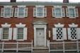 Bainbridge House facade. Princeton, NJ.