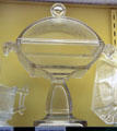 Center Medallion by unknown at Museum of American Glass. Milville, NJ.