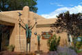 Adobe revival art gallery. Santa Fe, NM.