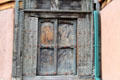 Carved doors in Santa Fe. Santa Fe, NM.