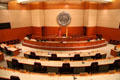 Senate chamber in New Mexico State Capitol. Santa Fe, NM.