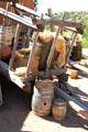 Spanish-style carreta oxcart at Rancho de las Golondrinas. Santa Fe, NM.