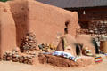 Adobe bake ovens at Rancho de las Golondrinas. Santa Fe, NM.