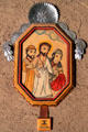 Station of the Cross X by Charlie Carillo in Golondrinas Chapel at Rancho de las Golondrinas. Santa Fe, NM.