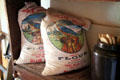 Flour sacks in country store at Rancho de las Golondrinas. Santa Fe, NM.