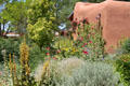 Flower garden at Rancho de las Golondrinas. Santa Fe, NM.