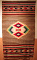 Mexican serape in Museum at Rancho de las Golondrinas. Santa Fe, NM.