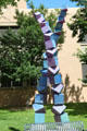 Sculpture on University of New Mexico campus. Albuquerque, NM.