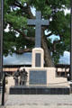 War memorial on Taos Plaza. Taos, NM.