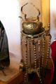Kettle & fireplace implements at Blumenschein Home & Museum. Taos, NM.