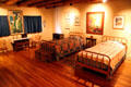 Bedroom at Blumenschein Home & Museum. Taos, NM.