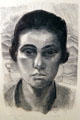 Helen Greene Blumenschein self portrait at Blumenschein Home & Museum. Taos, NM.