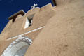 Adobe surface of San Francisco de Asis Church. Taos, NM.