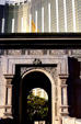 Arch with southeaster Asian designs at Mandalay Bay. Las Vegas, NV.