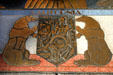 Shields of states participating in Hoover Dam: California. Las Vegas, NV.