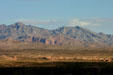 Rugged hills beyond Lake Mead. Las Vegas, NV.