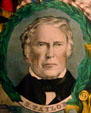Portrait on Zachary Taylor on Whig party poster. East Aurora, NY.