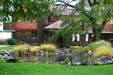 Pond before entrance of Graycliff. Buffalo, NY.