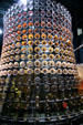 Tower made of 680 Corningware casseroles at Corning Museum of Glass. Corning, NY.