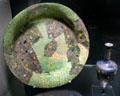 Hellenistic luxury glass plate & jar at Corning Museum of Glass. Corning, NY.