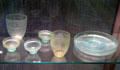 Set of vessels found in early Italian tomb at Corning Museum of Glass. Corning, NY.