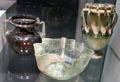 Glass from Syro-Palestinian region at Corning Museum of Glass. Corning, NY.