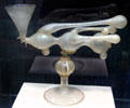Spanish trick puzzle glass from Catalonia at Corning Museum of Glass. Corning, NY.