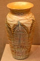 Peacock Feather vase by Durand Art Glass of Vineland, NJ at Corning Museum of Glass. Corning, NY.
