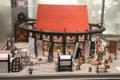 Model of glass factory at Corning Museum of Glass. Corning, NY.