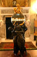 Three-Graces clock in Vanderbilt Mansion. Hyde Park, NY.