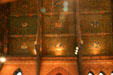Ceiling details of Sage Chapel on Cornell Campus. Ithaca, NY.