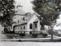 Photo of original Roycroft print shop at Roycroft Inn. East Aurora, NY.