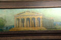 Lobby mural showing Greek temple at Roycroft Inn. East Aurora, NY.
