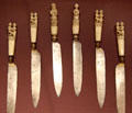 French ivory wedding cutlery at Memorial Art Gallery. Rochester, NY.