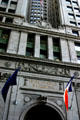 Portal details of Equitable Building. New York, NY.
